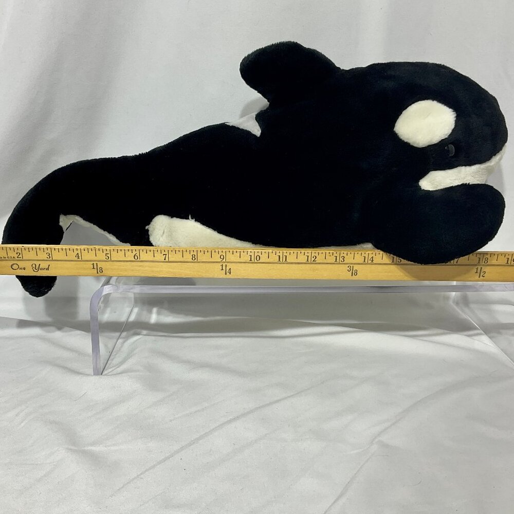 Seaworld Plush 20" Orca Killer Whale Vintage Stuffed Animal